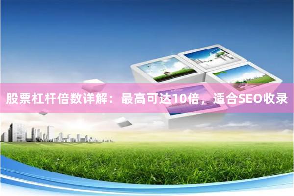 股票杠杆倍数详解：最高可达10倍，适合SEO收录